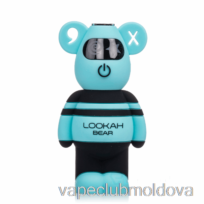 Kit Vape Pod Lookah Bear 510 Baterie Cyan